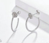 Sun Flower Drop Earrings 