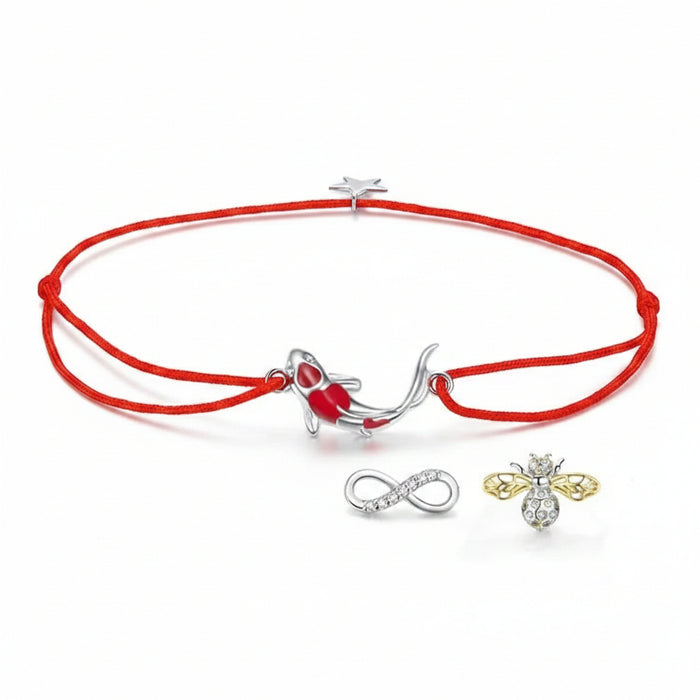 925 sterling silver symbolic bracelet collection – four designs
