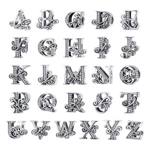 Alphabet Bead Charms 