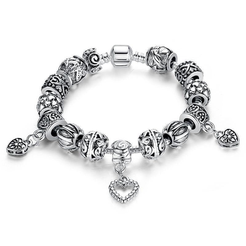 Silver Charm Bracelet