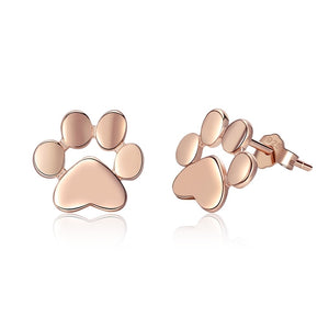 Animal Paw Stud Earrings 