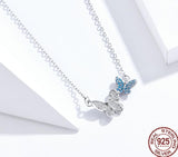Flying Butterfly Short Necklace