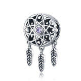 Dream Catcher Holder Beads | Sterling Silver Bead | Charms