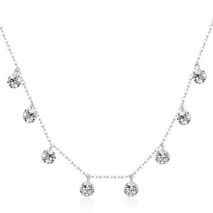 Dazzling Cubic Necklace | Women Stylish Pendant Necklace