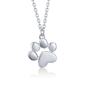 Animal Footprints Necklace 