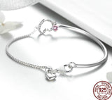 Romantic Heart Pink Bracelets | Bracelet |  Pink Bracelet | Stylish Bracelet