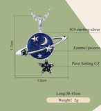 Secret Planet Sparkling Star Necklace | Necklace for Women | Chain Necklace