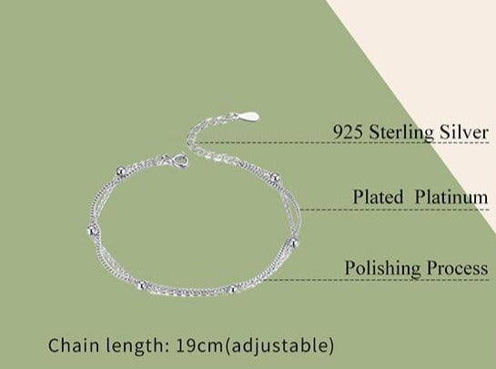 Double Layers Link Chain Bracelets | Stylish Fashionable Bracelet
