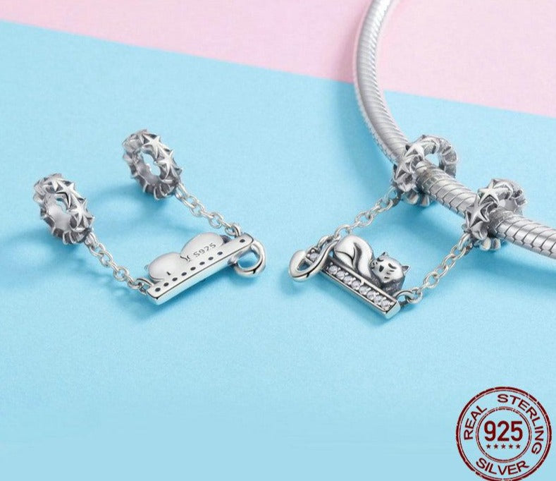 Antique Silver Kitty Cat Charms (12) - L1017 – Glamour Girl Beads