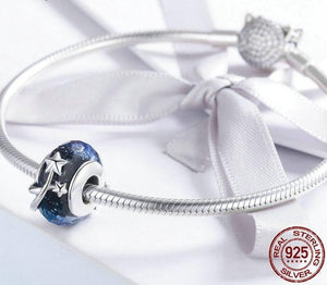 Star Flower European Murano Glass Beads 