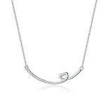 Simple Smile Necklace  | Fashion Necklace | Chain Necklace | Necklace