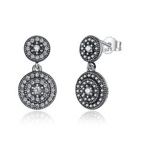 Radiant Elegance Earrings | Silver Earrings | Classic Earrings | Earrings