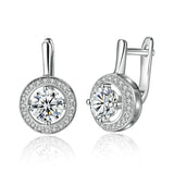 Silver Earrings | Earrings for Women | Classic Earrings | Classic Cubic Zircon Earrings | CZ Stud Earrings | Dangle Earrings|
