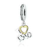 ❤️ I Love DAD Heart Charm