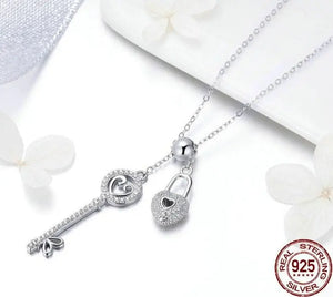 “Key to My Heart” Necklace.