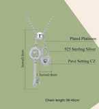 “Key to My Heart” Necklace.