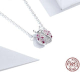 Ladybug Insect Necklace 