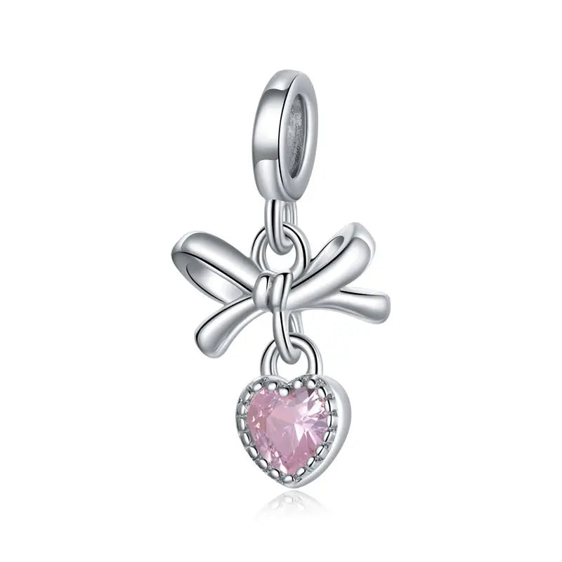 Little Daisy Love Bow Charm.