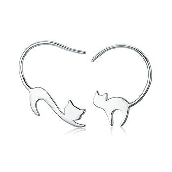 Little Cat Drop Earrings | Drop Earrings | Silver Earrings | Earrings