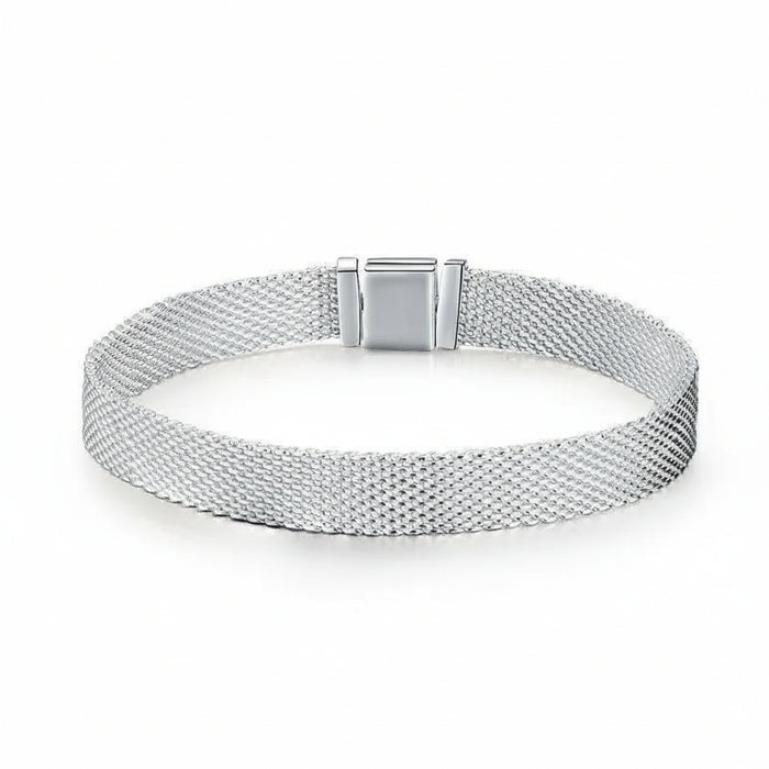 Metropolitan strand bracelet in 925 sterling silver