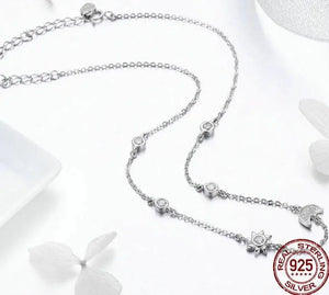 Moon and Star Necklaces 
