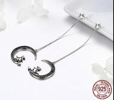 Magic Witch in Moon Star Earrings 