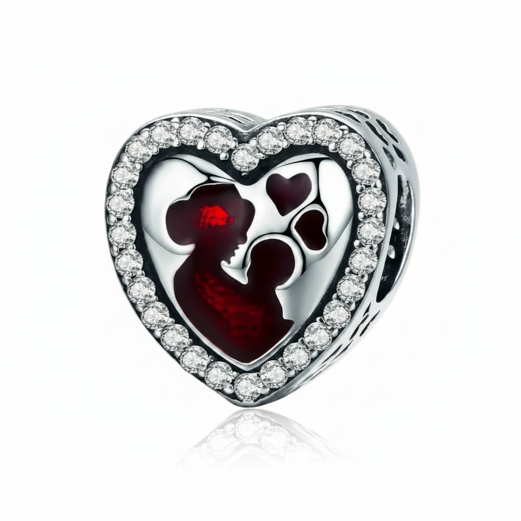Great Mother's Love Heart Charm 