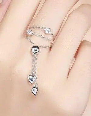 💖 925 Sterling Silver Pave Heart Bracelet – Sparkling Elegance for Every Occasion 