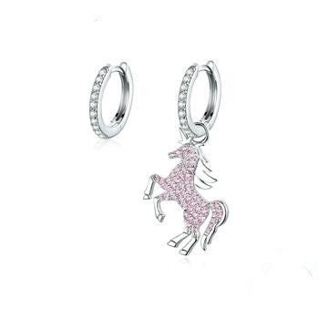 Pink Fancy Licorne Earrings