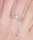 Radiant Zircon Ring.