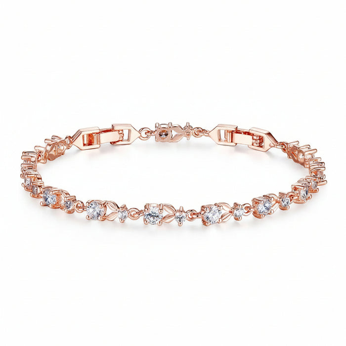925 sterling silver chain link bracelet – six colours
