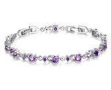 🌹 Rose Gold Chain Link Bracelet – Bold Elegance with a Feminine Sparkle 