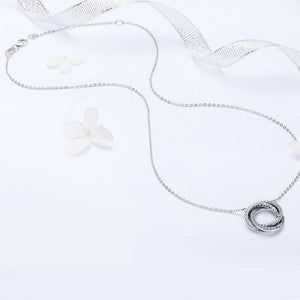 Elegant Round Circle Necklaces 