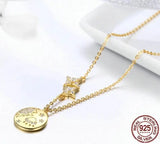 Secret Galaxy Gold  Necklaces 