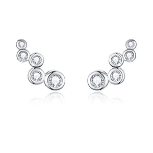 Shiny Bubble Stud Earrings 