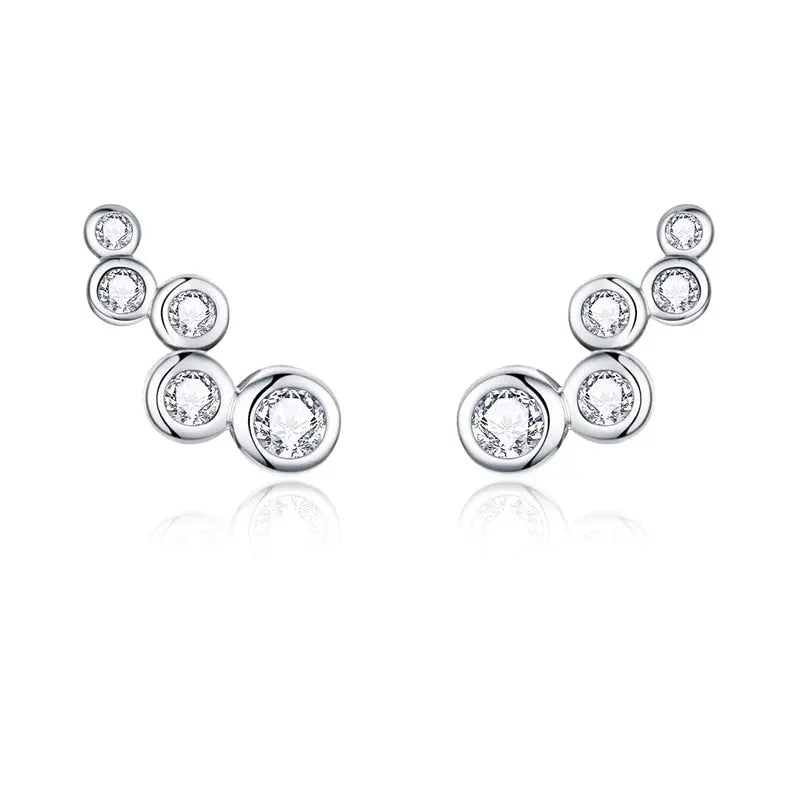 Shiny Bubble Stud Earrings 