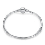 ✨ 925 Sterling Silver Sleek Chain Bracelet – Minimalist Elegance for Women 