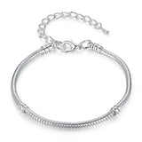 ✨ 925 Sterling Silver Sleek Chain Bracelet – Minimalist Elegance for Women 