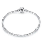 ✨ 925 Sterling Silver Sleek Chain Bracelet – Minimalist Elegance for Women 