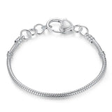 ✨ 925 Sterling Silver Sleek Chain Bracelet – Minimalist Elegance for Women 