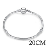 ✨ 925 Sterling Silver Sleek Chain Bracelet – Minimalist Elegance for Women 
