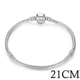 ✨ 925 Sterling Silver Sleek Chain Bracelet – Minimalist Elegance for Women 