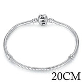 ✨ 925 Sterling Silver Sleek Chain Bracelet – Minimalist Elegance for Women 