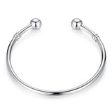 ✨ 925 Sterling Silver Sleek Chain Bracelet – Minimalist Elegance for Women 