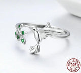 Spring Tree & Bird Ring.