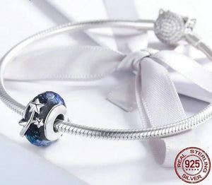 Star Flower European Murano Glass Beads 