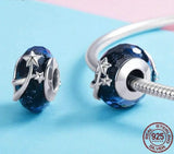 Star Flower European Murano Glass Beads 