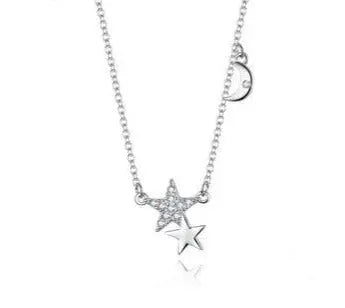 Stars and Moon Necklace 