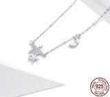 Stars and Moon Necklace 