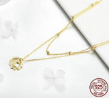 Sun Moon Shape Necklaces 